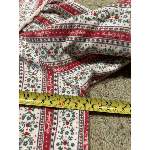 LANZ Of SALZBURG size S NIGHTGOWN 100% Cotton Long Flannel GrannyCore B24 - Picture 6 of 12